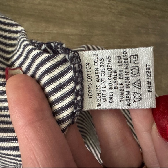 Southern Proper Gray Striped Polo - Picture 10 of 10